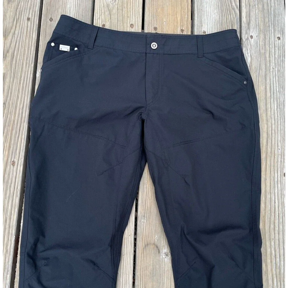 Kuhl Silencr Men's 40X34 Outdoor Hiking Pants Ripstop Stretch 5166 - Black